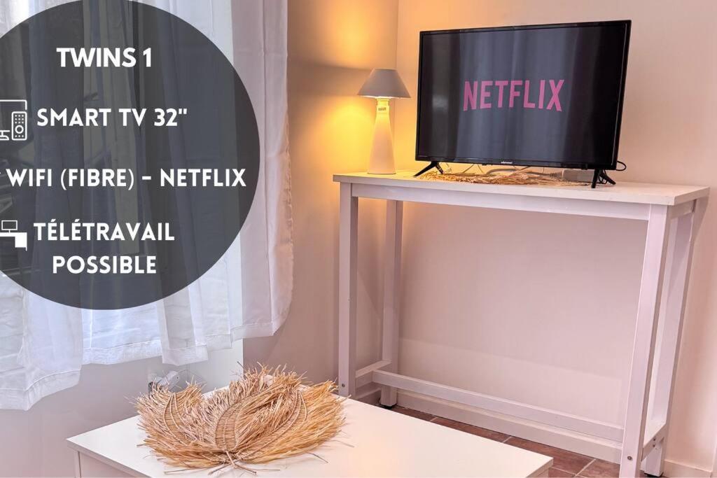 Twinsroom1 Wifi 2pers Acces 24sur7 Apartment Etampes