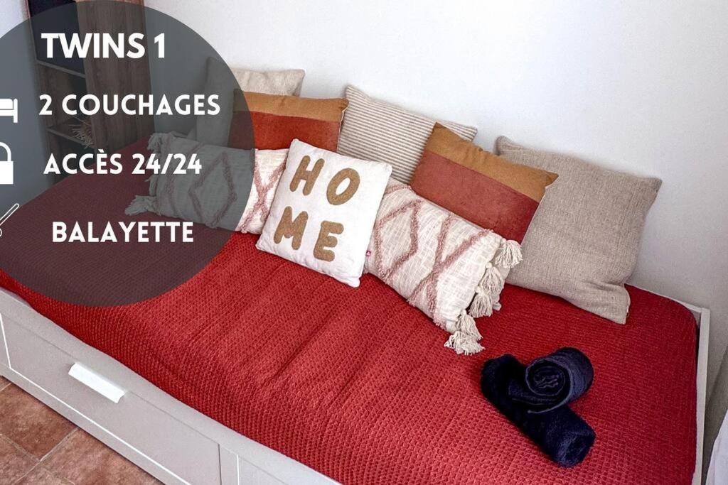 Twinsroom1 Wifi 2pers Acces 24sur7 Apartment